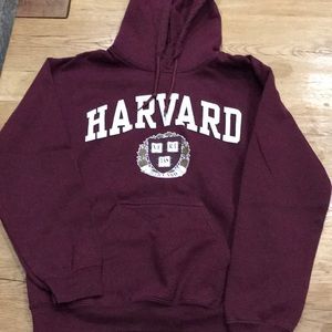 Harvard Maroon Hoodie Sweatshirt